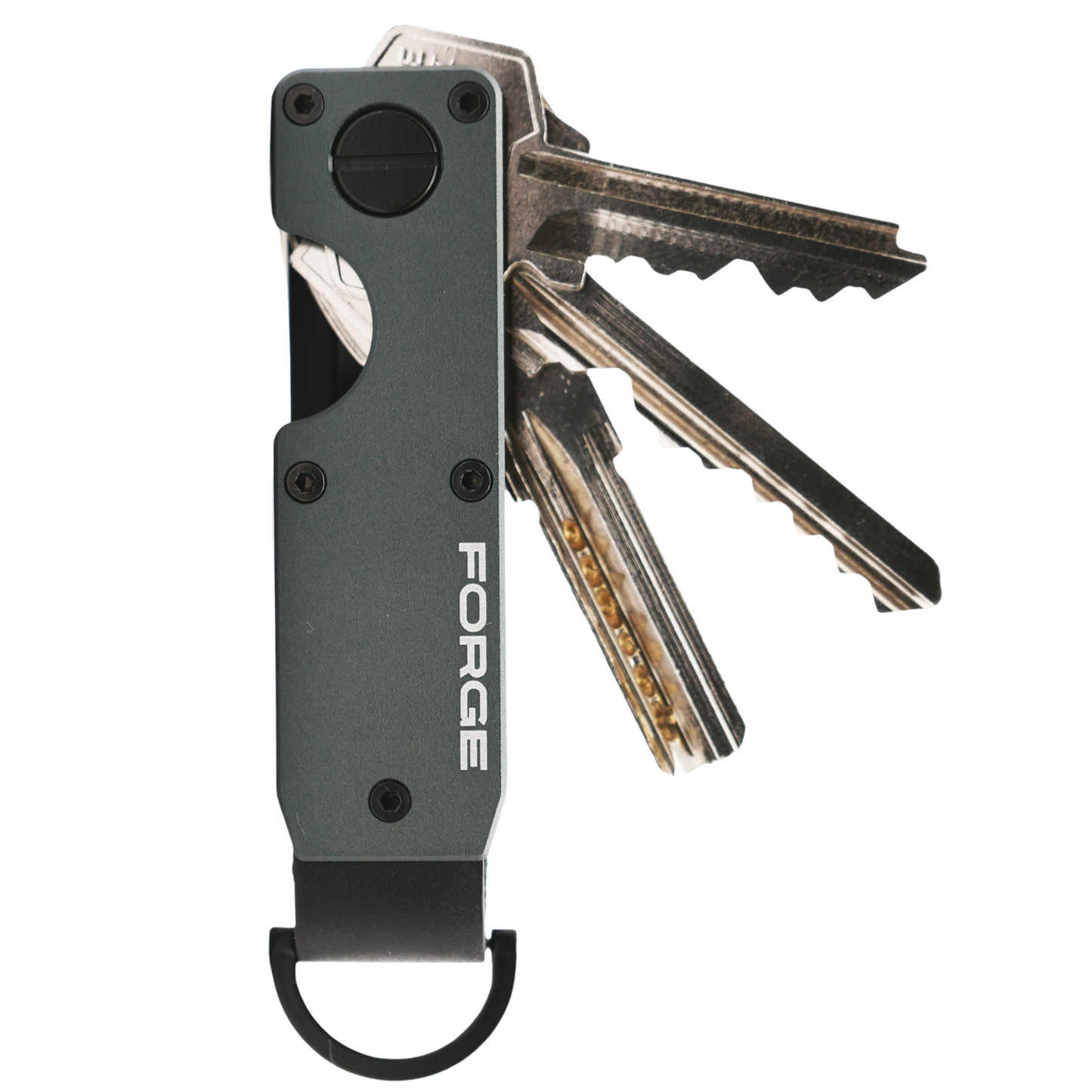 Key Organizer - Aluminium Grau – FORGE WALLETS